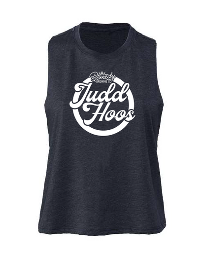 BELLA + CANVAS Women's Racerback Crop Tank JHC