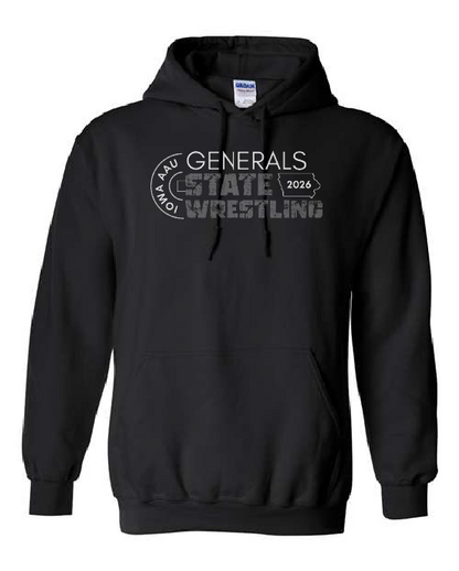 SIBLEY AAU STATE WRESTLING GILDAN HOODIE