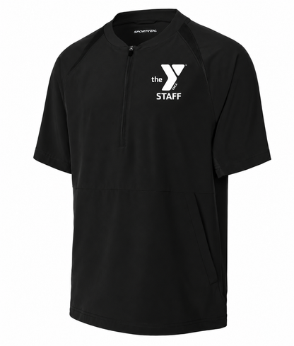 Sport-Tek Repeat 1/2-Zip Short Sleeve Jacket JST489 STAFF
