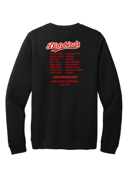DIRTY BIRDS SCHEDULE NIKE CREWNECK