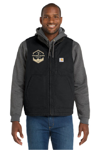 Young Guns - Carhartt® Sherpa-Lined Mock Neck Vest