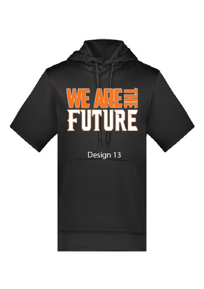 ROBINATOR  Fleece Short Sleeve Hooded Pullover FUTURES 6871