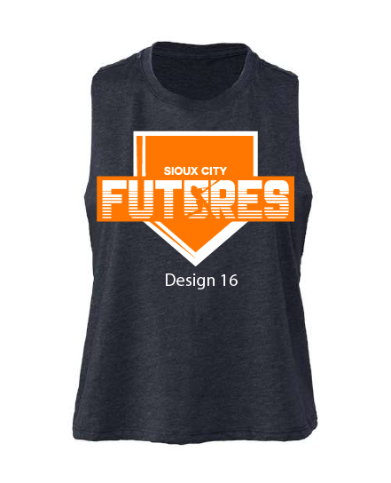 Women's Racerback Crop Tank 6682 FUTURES