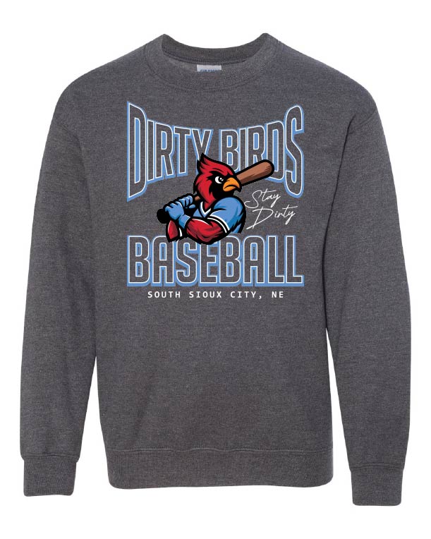 South Sioux City Dirty Birds GILDAN YOUTH CREWNECK