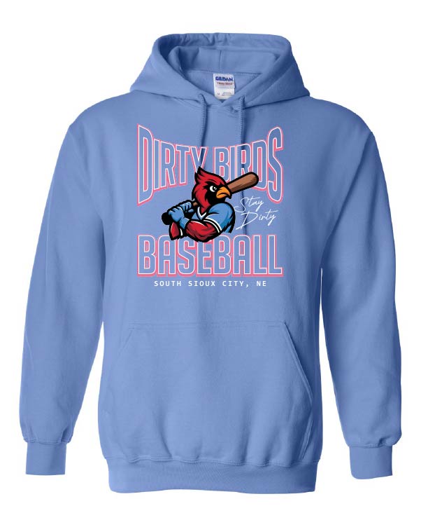 South Sioux City Dirty Birds GILDAN HOODIES DESIGN 2.