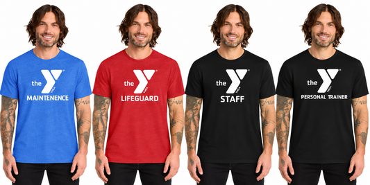 Allmade Unisex Tri-Blend Tee Full Front AL2004 STAFF
