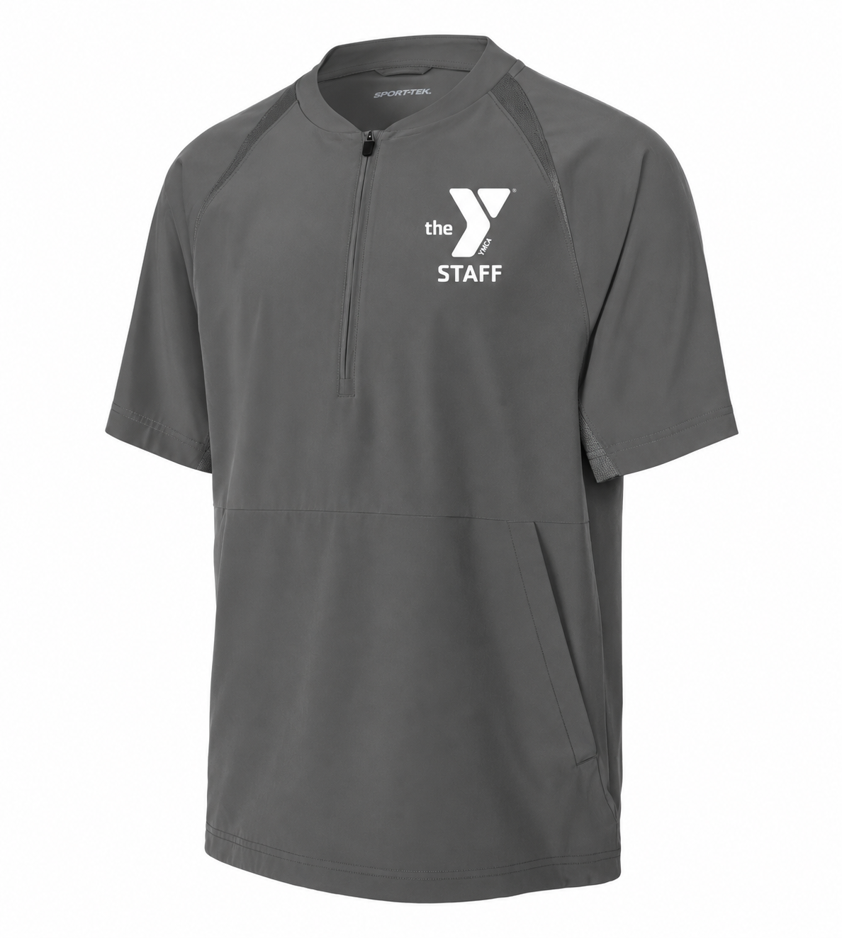 Sport-Tek Repeat 1/2-Zip Short Sleeve Jacket JST489 STAFF