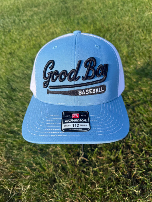 GOOD BOY RICHARSON CAROLOINA BLUE/WHITE GOOD BOY BATS BLACK