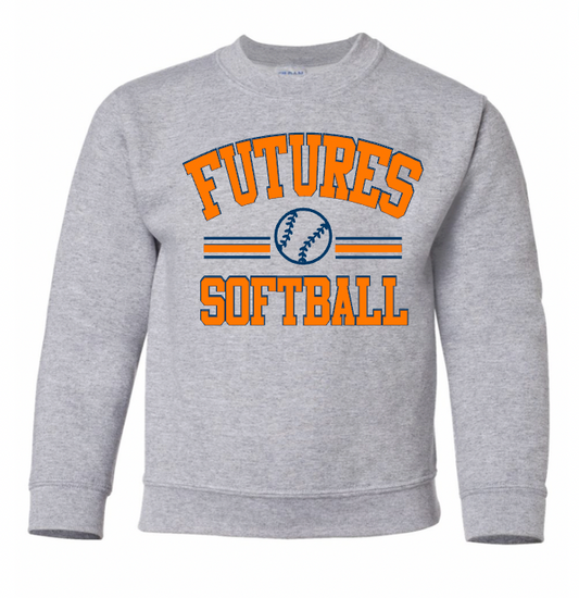 FUTURES: TODDLER CREWNECK SOFTBALL LINE