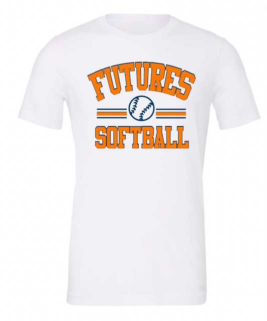 Unisex Futures Softball Bella Canvas Tee Image 9