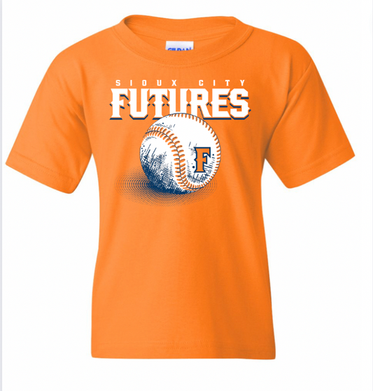 Youth 3D Baseball Sioux City Futures Tee Image 16