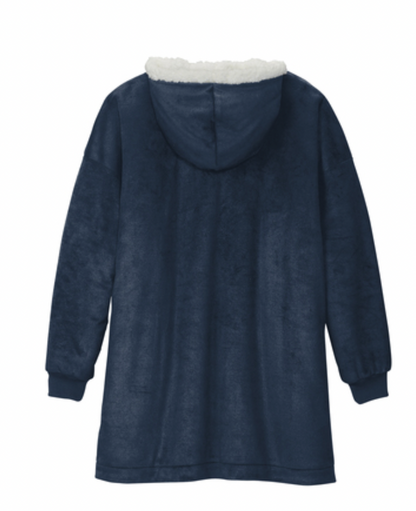 BP41 Navy Port Authority® Mountain Lodge Wearable Blanket