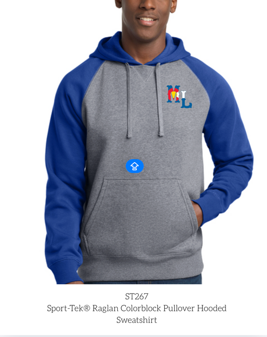 Mountain Lion Sport-Tek Colorblock Sweatshirt Left Chest MLSUN