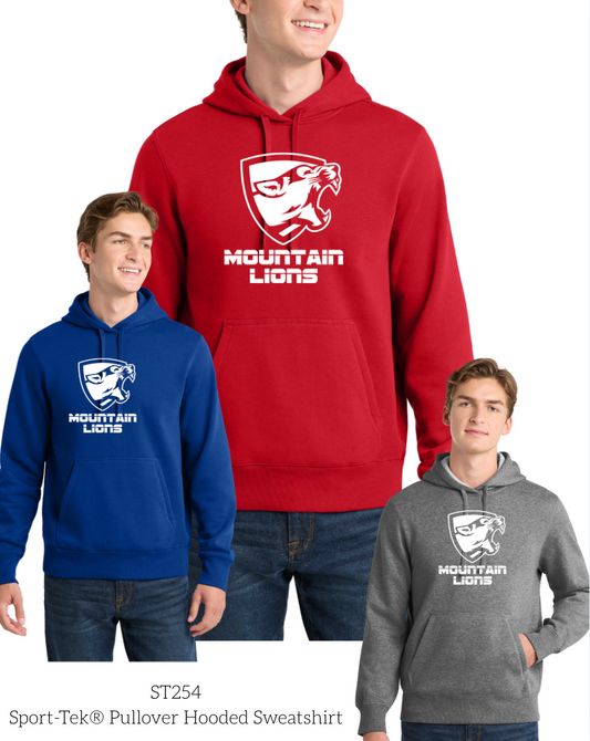 Mountain Lion Sport-Tek® Pullover Hooded Sweatshirt