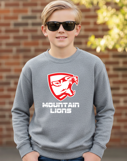 YOUTH MOUNTAIN SWEATSHIRT CREW  MLRED