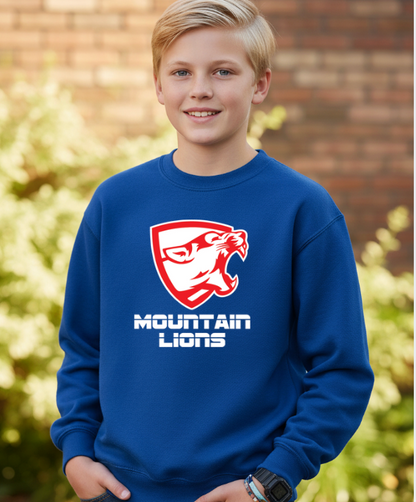YOUTH MOUNTAIN SWEATSHIRT CREW  MLRED