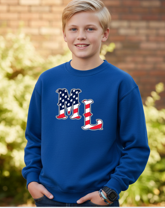 YOUTH MOUNTAIN SWEATSHIRT CREW  MLUSA