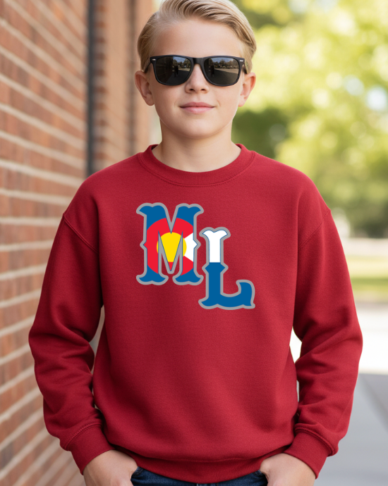 YOUTH MOUNTAIN SWEATSHIRT CREW  MLSON