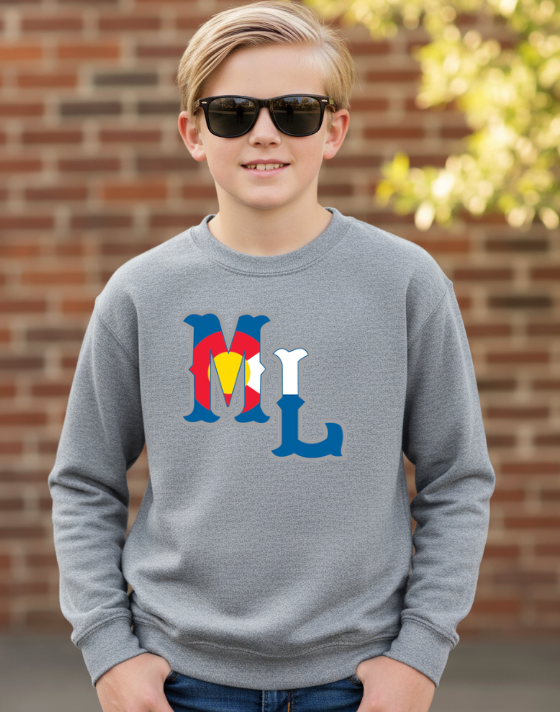 YOUTH MOUNTAIN SWEATSHIRT CREW  MLSON