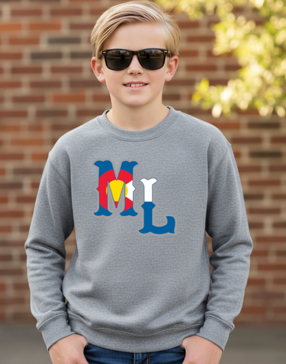 YOUTH MOUNTAIN SWEATSHIRT CREW  MLSON