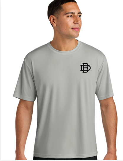 DIRTYBIRDS Unisex A4 Cooling Performance Short Sleeve Tee  LEFT CHEST GRAY