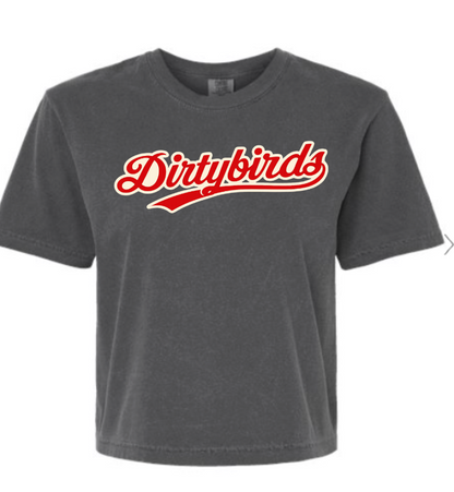 DB Womens Comfort Colors Cropped Pepper