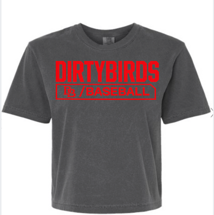 DB Womens Comfort Colors Cropped Pepper