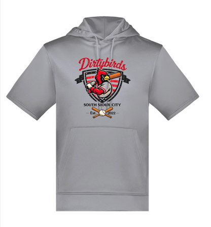 DIRTYBIRD SS Fleece Hoodie ST251  Sport-Tek