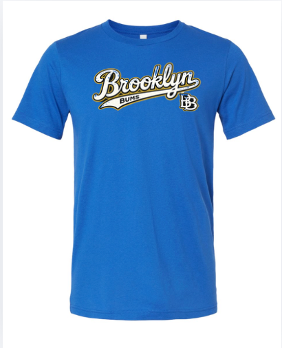 YOUTH/ADULT Unisex Brooklyn Bella Canea Heather Royal Blue Tee (5 Designs)