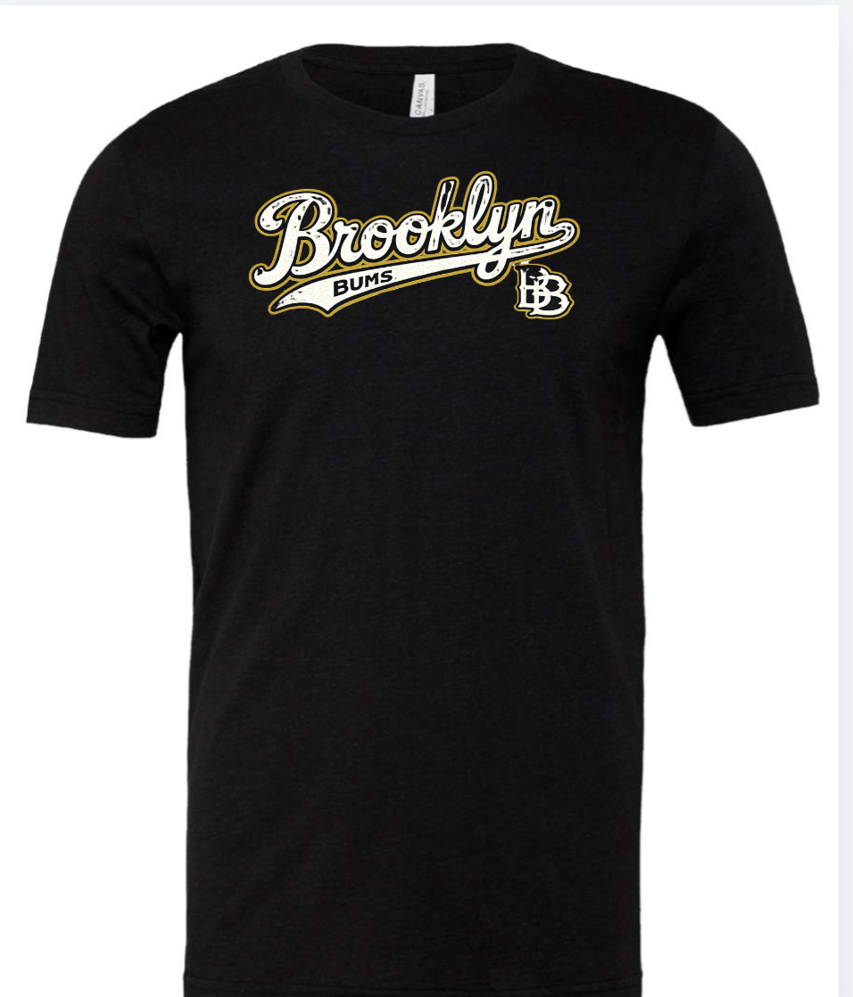 YOUTH/ADULT Unisex Brooklyn Bella CanVa Heather Black Tee (5 Designs)