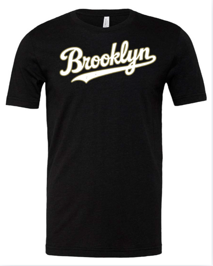 YOUTH/ADULT Unisex Brooklyn Bella CanVa Heather Black Tee (5 Designs)