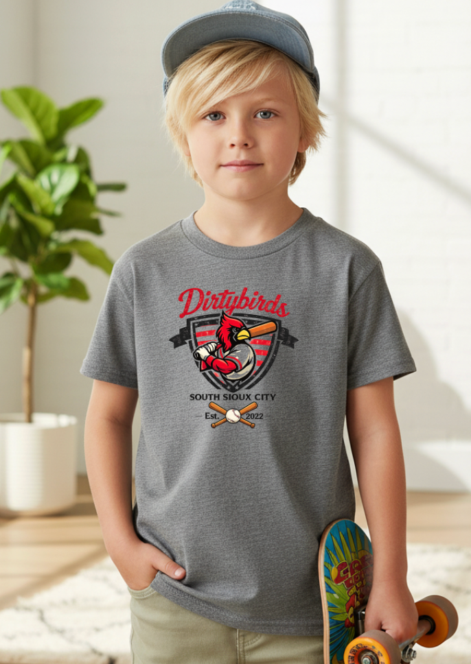 YOUTH DIRTY BIRDS  Gildan Tee