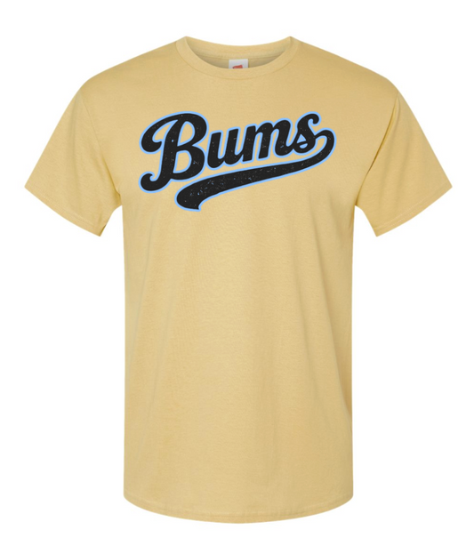 Bums ComfortWash by Hanes Men's Garment-Dyed T-Shirt - GDH100