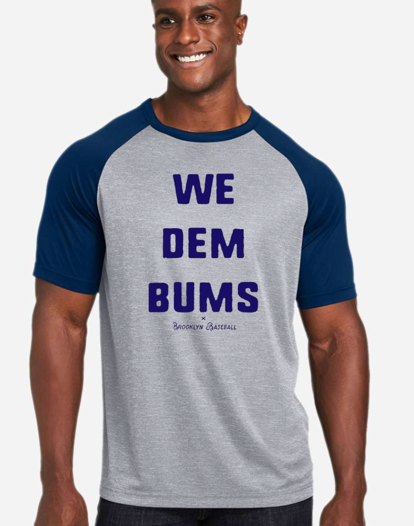 We Dem Bums Unisex Zone Colorblock Raglan T-Shirt - TT62