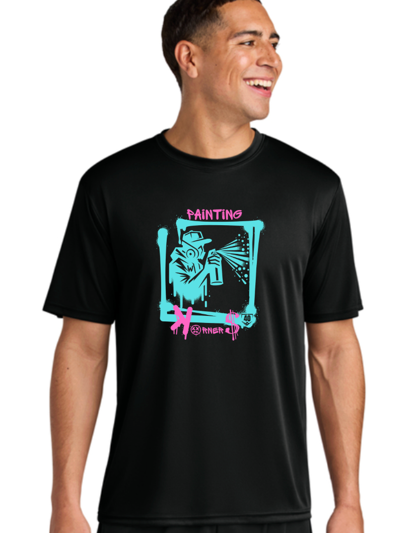Adult/Youth Brooklyn PAINT Unisex A4 Cooling Performance Short Sleeve Tee - A4N3142