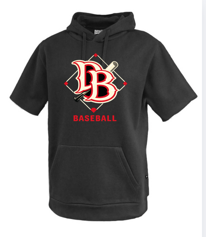 Adult/Youth Dirty Birds Short Sleeve Fleece Hoodie Black