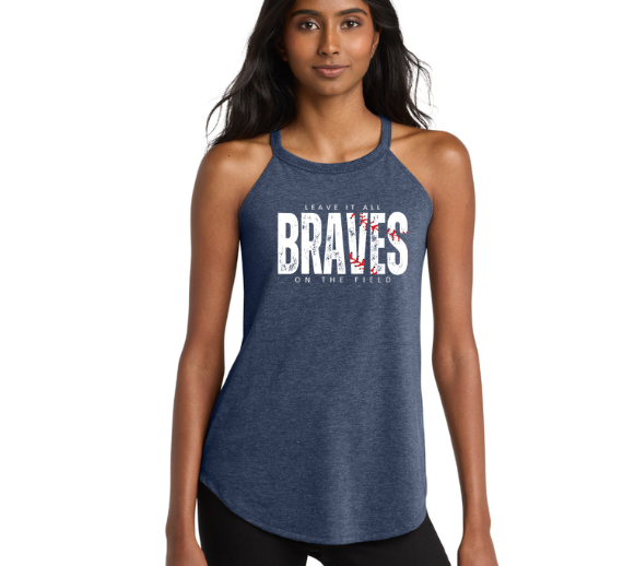 Braves Tank Top  DT137L District ® Women’s Perfect Tri ® Rocker Tank