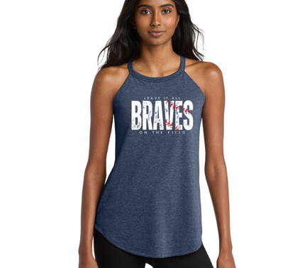 Braves Tank Top  DT137L District ® Women’s Perfect Tri ® Rocker Tank