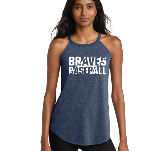 Braves Tank Top  DT137L District ® Women’s Perfect Tri ® Rocker Tank