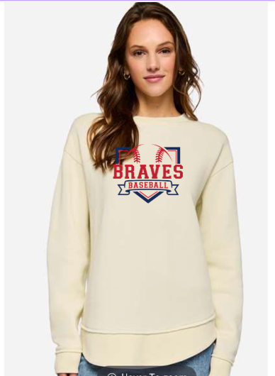 Braves Spring Training The Weekend Tunic Womens Fit Fleece -5463