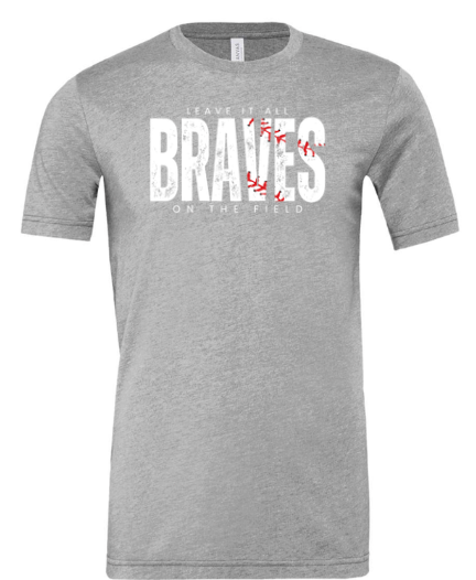 YOUTH/ADULT Unisex Braves Spring Training Bella CanVa 3001cvc