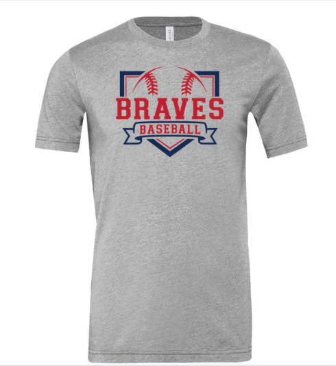 YOUTH/ADULT Unisex Braves Spring Training Bella CanVa 3001cvc