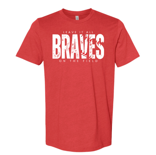 Unisex Braves Baseball Unisex COMFORT COLORS Tee 1717