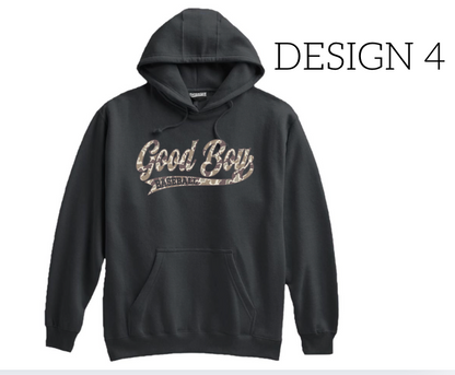 Good Boy Hoodie Pennant Black Super10