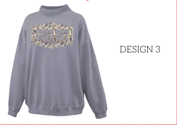 Good Boy Mockneck Saltwash Mockneck Grey 7190