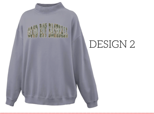 Good Boy Mockneck Saltwash Mockneck Grey 7190