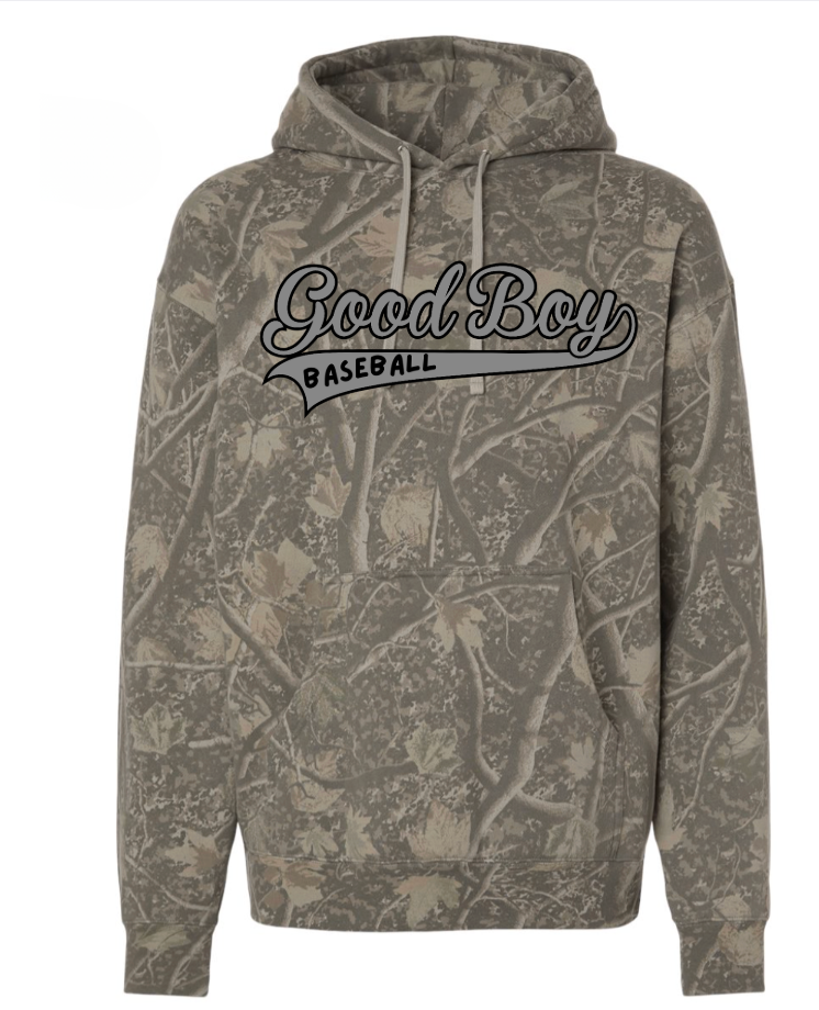 Camo Hoodie Good Boy Design 1  Unisex Heavyweight Hooded Sweatshirt - IND4000