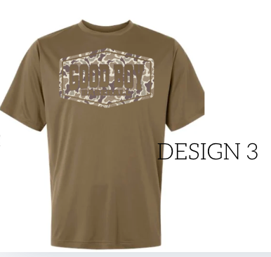 Good Boy Dry Fit Performance Tee CE10 CORE365 Coyote Brown