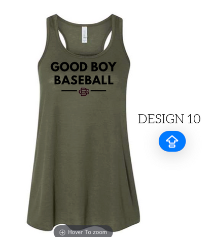 Womens Good Boy Military Green Tank 8800 (Copy)