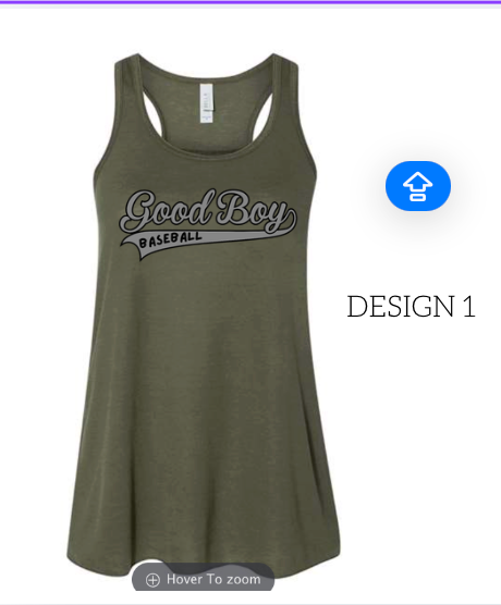 Womens Good Boy Military Green Tank 8800 (Copy)